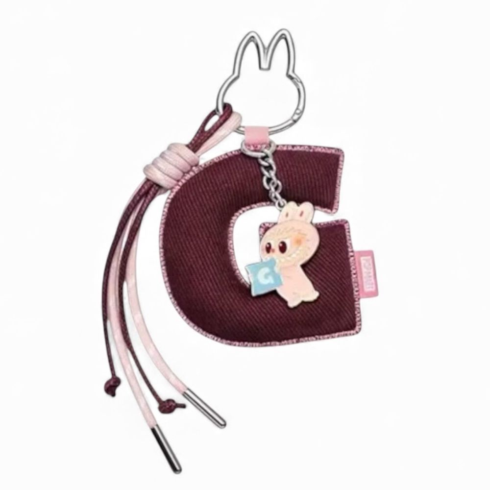 Pop Mart Labubu Pin for Love Letter Pendant, Letter G